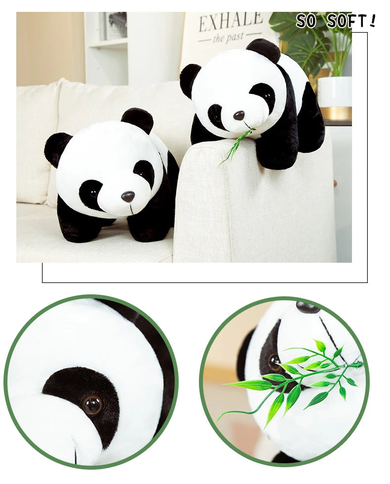 🐼✨ Pelúcia de Panda Super Macia — MIAOOWA ✨🐼